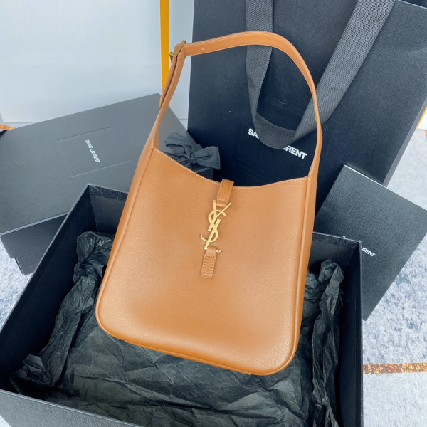 (image for) YSL LE 5 ? 7 SOFT SMALL HOBO BAG-23*22*8CM