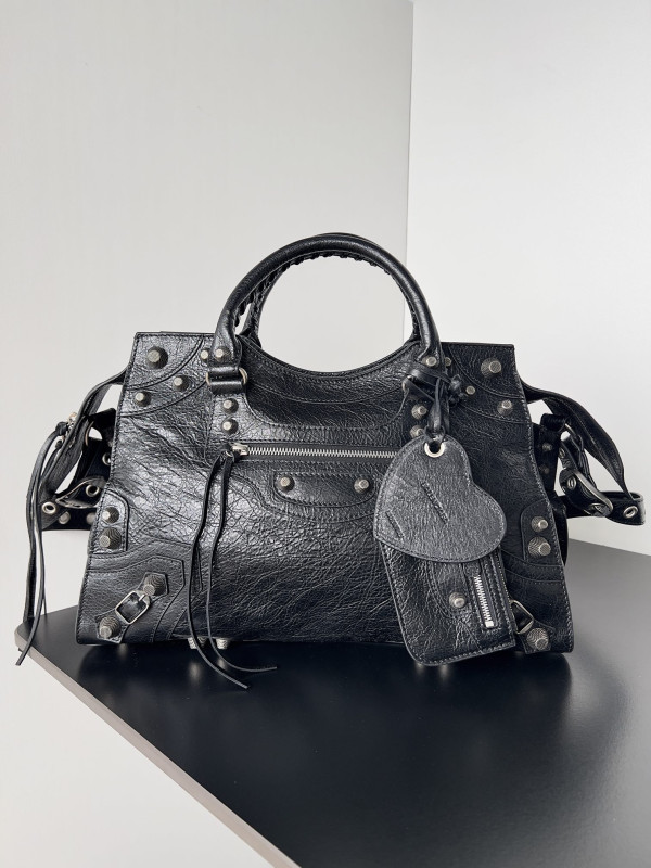 (image for) BALENCIAGA WOMEN'S NEO CAGOLE CITY HANDBAG