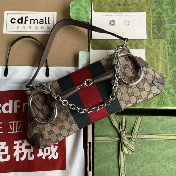 (image for) GUCCI HORSEBIT CHAIN MEDIUM SHOULDER BAG
