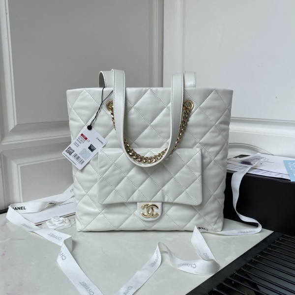 (image for) CL Shopping Bag Shiny Lambskin