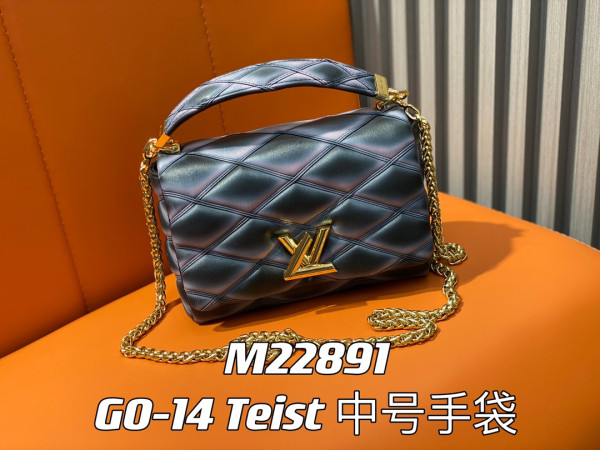 LOUIS VUITTON GO-14 MM [M23569] CELINE CHANEL ACCESSORIES LOEWE SHOES LOUIS VUITTON DIRO YSL OTHER BRAND HANDBAGS BALENCIAGA BOTTEGA VENETA GOYARD HERMES BURBERRY VALENTINO GUCCI FENDI MIUMIU CHLOE PRADA BVLGARI SUITCASE NEW ARRIVAL 