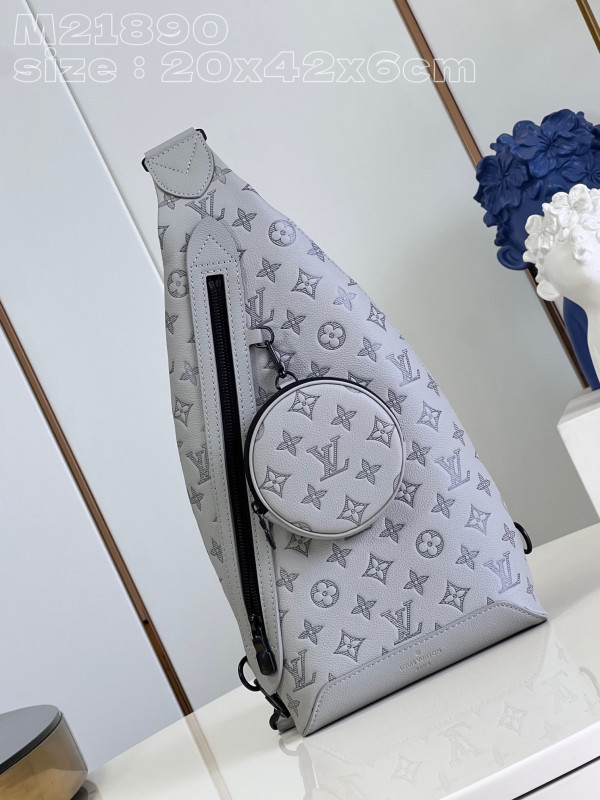 LOUIS VUITTON Duo Slingbag-20*42*6cm [M21890-1] CELINE CHANEL ACCESSORIES LOEWE SHOES LOUIS VUITTON DIRO YSL OTHER BRAND HANDBAGS BALENCIAGA BOTTEGA VENETA GOYARD HERMES BURBERRY VALENTINO GUCCI FENDI MIUMIU CHLOE PRADA BVLGARI SUITCASE NEW ARRIVAL 