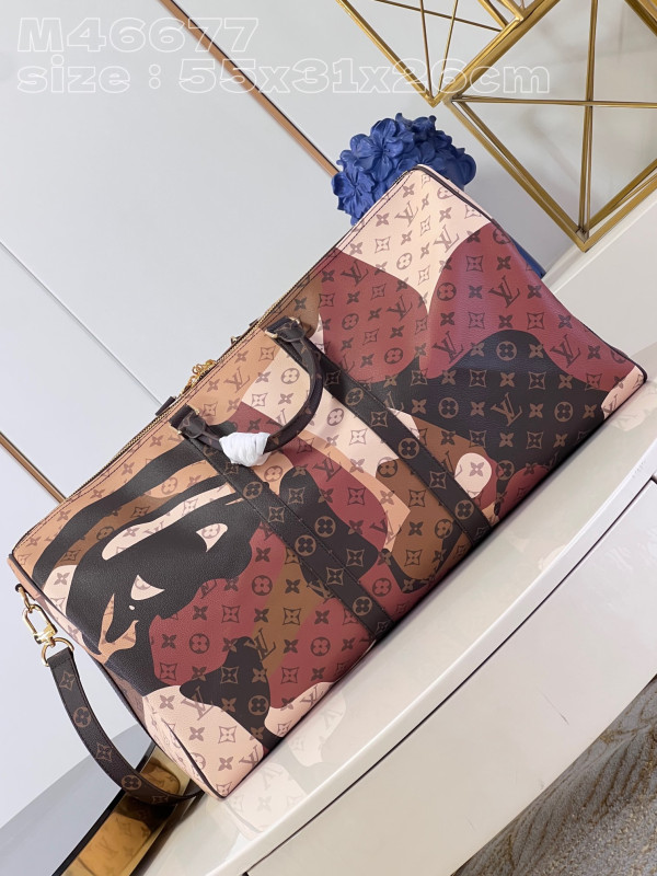 LOUIS VUITTON KEEPALL BANDOULIERE 55 [M46677] CELINE CHANEL ACCESSORIES LOEWE SHOES LOUIS VUITTON DIRO YSL OTHER BRAND HANDBAGS BALENCIAGA BOTTEGA VENETA GOYARD HERMES BURBERRY VALENTINO GUCCI FENDI MIUMIU CHLOE PRADA BVLGARI SUITCASE NEW ARRIVAL 