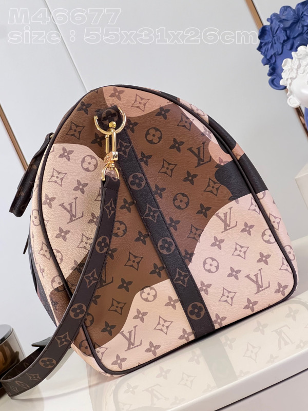 LOUIS VUITTON KEEPALL BANDOULIERE 55 [M46677] CELINE CHANEL ACCESSORIES LOEWE SHOES LOUIS VUITTON DIRO YSL OTHER BRAND HANDBAGS BALENCIAGA BOTTEGA VENETA GOYARD HERMES BURBERRY VALENTINO GUCCI FENDI MIUMIU CHLOE PRADA BVLGARI SUITCASE NEW ARRIVAL 