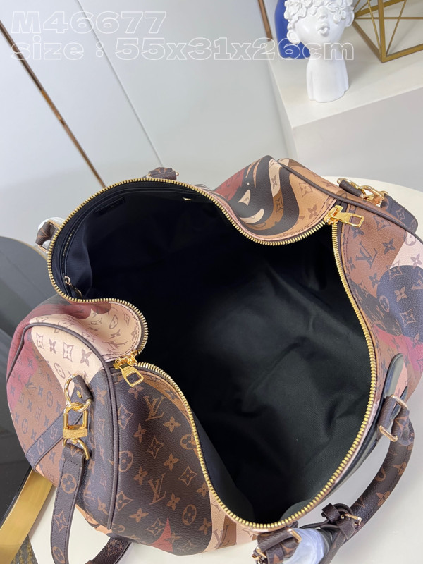 LOUIS VUITTON KEEPALL BANDOULIERE 55 [M46677] CELINE CHANEL ACCESSORIES LOEWE SHOES LOUIS VUITTON DIRO YSL OTHER BRAND HANDBAGS BALENCIAGA BOTTEGA VENETA GOYARD HERMES BURBERRY VALENTINO GUCCI FENDI MIUMIU CHLOE PRADA BVLGARI SUITCASE NEW ARRIVAL 