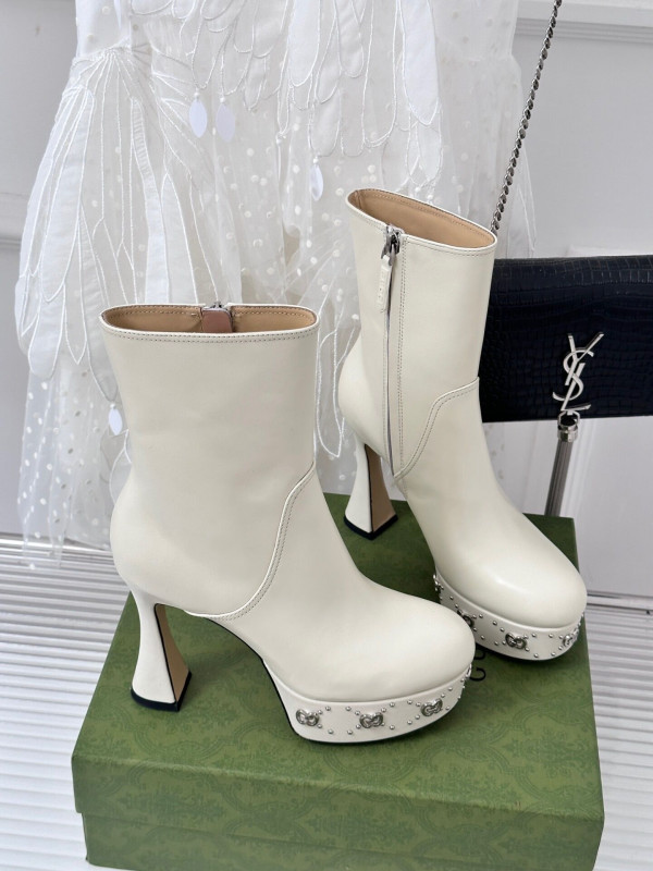 GUCCI GG LEATHER PLATFORM ANKLE BOOTS [C1MCE-092809] CELINE CHANEL ACCESSORIES LOEWE SHOES LOUIS VUITTON DIRO YSL OTHER BRAND HANDBAGS BALENCIAGA BOTTEGA VENETA GOYARD HERMES BURBERRY VALENTINO GUCCI FENDI MIUMIU CHLOE PRADA BVLGARI SUITCASE NEW ARRIVAL 