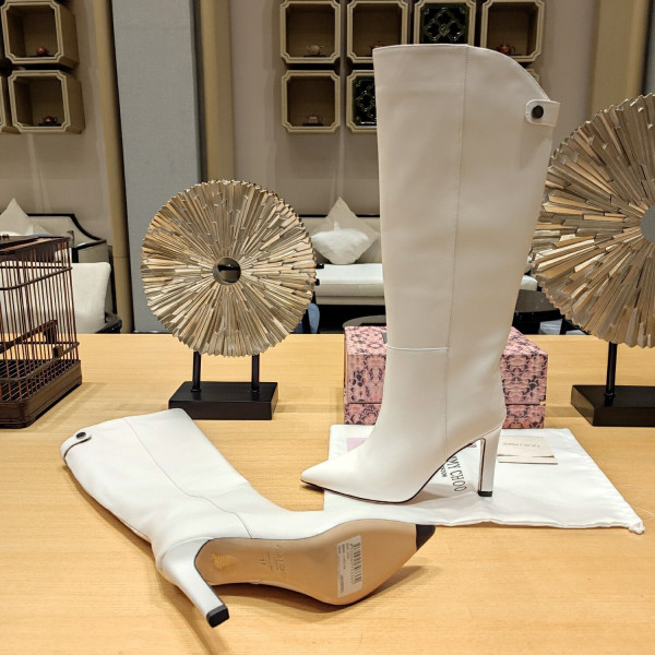 JIMMY CHOO Alizze leather knee-high boots [C1MCE-094241] CELINE CHANEL ACCESSORIES LOEWE SHOES LOUIS VUITTON DIRO YSL OTHER BRAND HANDBAGS BALENCIAGA BOTTEGA VENETA GOYARD HERMES BURBERRY VALENTINO GUCCI FENDI MIUMIU CHLOE PRADA BVLGARI SUITCASE NEW ARRIVAL 