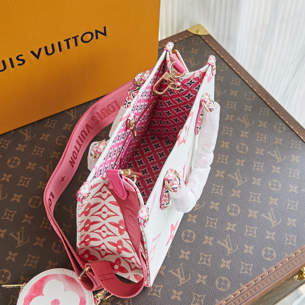 LOUIS VUITTON ONTHEGO PM [m22976] CELINE CHANEL ACCESSORIES LOEWE SHOES LOUIS VUITTON DIRO YSL OTHER BRAND HANDBAGS BALENCIAGA BOTTEGA VENETA GOYARD HERMES BURBERRY VALENTINO GUCCI FENDI MIUMIU CHLOE PRADA BVLGARI SUITCASE NEW ARRIVAL 