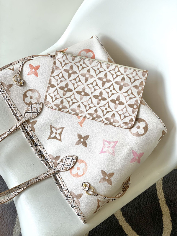 LOUIS VUITTON NEVERFULL MM [M22980-1] CELINE CHANEL ACCESSORIES LOEWE SHOES LOUIS VUITTON DIRO YSL OTHER BRAND HANDBAGS BALENCIAGA BOTTEGA VENETA GOYARD HERMES BURBERRY VALENTINO GUCCI FENDI MIUMIU CHLOE PRADA BVLGARI SUITCASE NEW ARRIVAL 