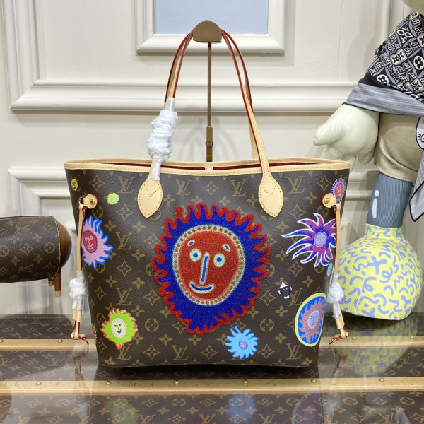 LOUIS VUITTON x YK NEVERFULL MM [C1M9U-060414] CELINE CHANEL ACCESSORIES LOEWE SHOES LOUIS VUITTON DIRO YSL OTHER BRAND HANDBAGS BALENCIAGA BOTTEGA VENETA GOYARD HERMES BURBERRY VALENTINO GUCCI FENDI MIUMIU CHLOE PRADA BVLGARI SUITCASE NEW ARRIVAL 