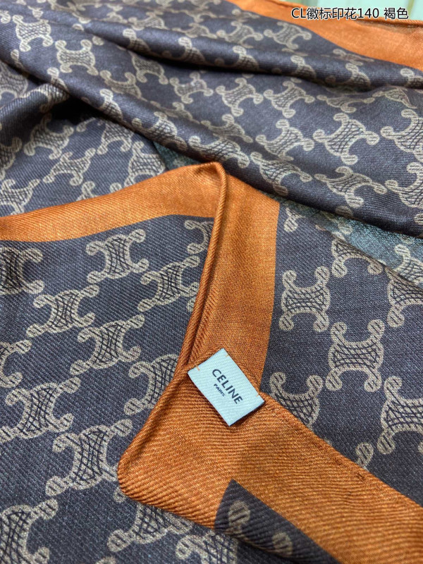 CELIN* SCARF [C1M9U-034012] CELINE CHANEL ACCESSORIES LOEWE SHOES LOUIS VUITTON DIRO YSL OTHER BRAND HANDBAGS BALENCIAGA BOTTEGA VENETA GOYARD HERMES BURBERRY VALENTINO GUCCI FENDI MIUMIU CHLOE PRADA BVLGARI SUITCASE NEW ARRIVAL 
