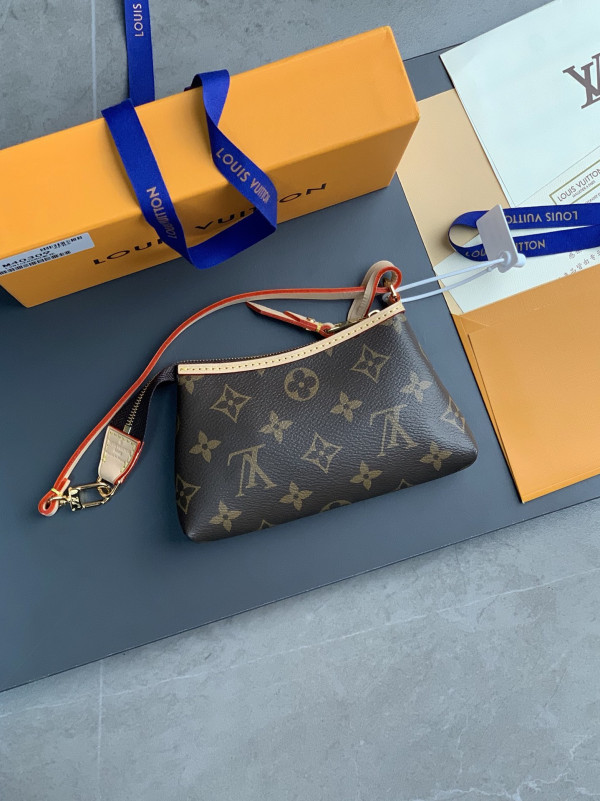 LOUIS VUITTON Monogram Mini Pochette Delightful Pouch [M40309] CELINE CHANEL ACCESSORIES LOEWE SHOES LOUIS VUITTON DIRO YSL OTHER BRAND HANDBAGS BALENCIAGA BOTTEGA VENETA GOYARD HERMES BURBERRY VALENTINO GUCCI FENDI MIUMIU CHLOE PRADA BVLGARI SUITCASE NEW ARRIVAL 