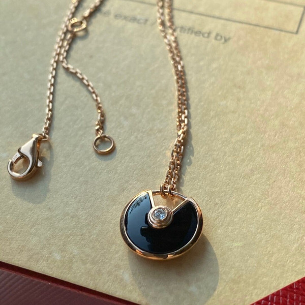 CARTIER Amulet Necklace [C1M7H-091751] CELINE CHANEL ACCESSORIES LOEWE SHOES LOUIS VUITTON DIRO YSL OTHER BRAND HANDBAGS BALENCIAGA BOTTEGA VENETA GOYARD HERMES BURBERRY VALENTINO GUCCI FENDI MIUMIU CHLOE PRADA BVLGARI SUITCASE NEW ARRIVAL 
