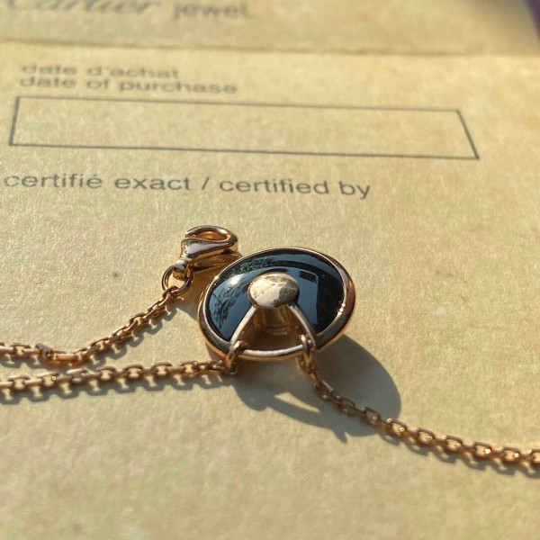 CARTIER Amulet Necklace [C1M7H-091751] CELINE CHANEL ACCESSORIES LOEWE SHOES LOUIS VUITTON DIRO YSL OTHER BRAND HANDBAGS BALENCIAGA BOTTEGA VENETA GOYARD HERMES BURBERRY VALENTINO GUCCI FENDI MIUMIU CHLOE PRADA BVLGARI SUITCASE NEW ARRIVAL 