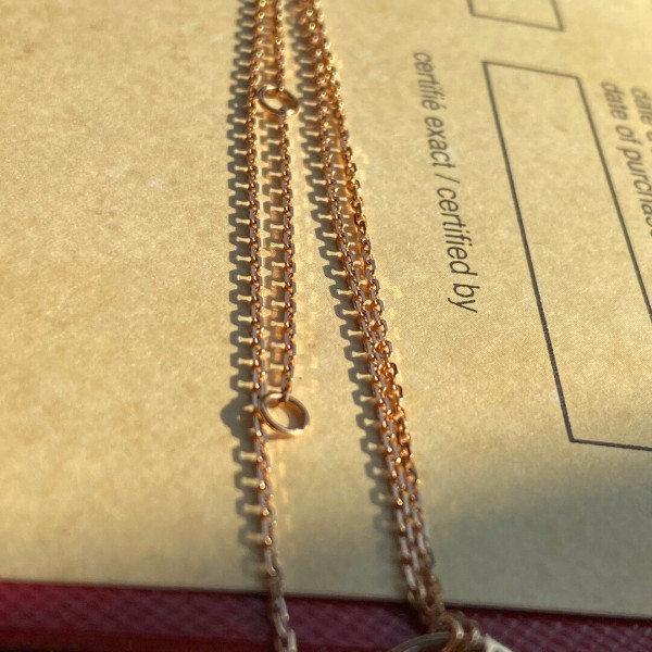 CARTIER Amulet Necklace [C1M7H-091751] CELINE CHANEL ACCESSORIES LOEWE SHOES LOUIS VUITTON DIRO YSL OTHER BRAND HANDBAGS BALENCIAGA BOTTEGA VENETA GOYARD HERMES BURBERRY VALENTINO GUCCI FENDI MIUMIU CHLOE PRADA BVLGARI SUITCASE NEW ARRIVAL 