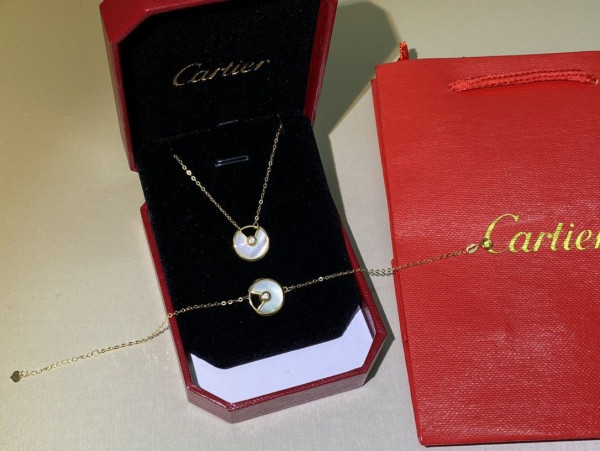 CARTIER Amulet Necklace [C1M7H-090718] CELINE CHANEL ACCESSORIES LOEWE SHOES LOUIS VUITTON DIRO YSL OTHER BRAND HANDBAGS BALENCIAGA BOTTEGA VENETA GOYARD HERMES BURBERRY VALENTINO GUCCI FENDI MIUMIU CHLOE PRADA BVLGARI SUITCASE NEW ARRIVAL 