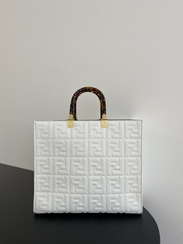 Fendi Sunshine Medium-35*17*31cm [C1M7G-032428] CELINE CHANEL ACCESSORIES LOEWE SHOES LOUIS VUITTON DIRO YSL OTHER BRAND HANDBAGS BALENCIAGA BOTTEGA VENETA GOYARD HERMES BURBERRY VALENTINO GUCCI FENDI MIUMIU CHLOE PRADA BVLGARI SUITCASE NEW ARRIVAL 