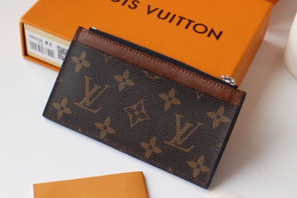 LOUIS VUITTON COIN CARD HOLDER [M64038] CELINE CHANEL ACCESSORIES LOEWE SHOES LOUIS VUITTON DIRO YSL OTHER BRAND HANDBAGS BALENCIAGA BOTTEGA VENETA GOYARD HERMES BURBERRY VALENTINO GUCCI FENDI MIUMIU CHLOE PRADA BVLGARI SUITCASE NEW ARRIVAL 