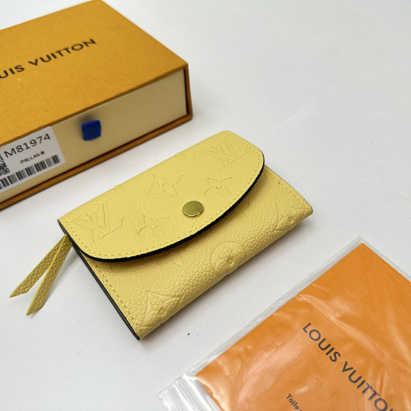 Louis Vuitton Rosalie Coin Purse [M81974] CELINE CHANEL ACCESSORIES LOEWE SHOES LOUIS VUITTON DIRO YSL OTHER BRAND HANDBAGS BALENCIAGA BOTTEGA VENETA GOYARD HERMES BURBERRY VALENTINO GUCCI FENDI MIUMIU CHLOE PRADA BVLGARI SUITCASE NEW ARRIVAL 