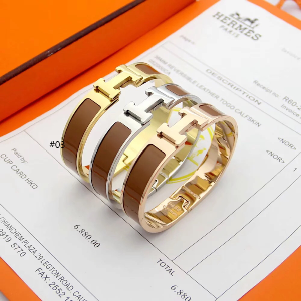 HERMES BRACELET [C1M77-033950] CELINE CHANEL ACCESSORIES LOEWE SHOES LOUIS VUITTON DIRO YSL OTHER BRAND HANDBAGS BALENCIAGA BOTTEGA VENETA GOYARD HERMES BURBERRY VALENTINO GUCCI FENDI MIUMIU CHLOE PRADA BVLGARI SUITCASE NEW ARRIVAL 