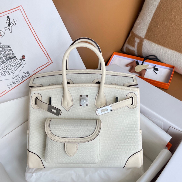 HERMES Cargo Birkin Bag Canvas and Swift 25 [C1M75-030614] CELINE CHANEL ACCESSORIES LOEWE SHOES LOUIS VUITTON DIRO YSL OTHER BRAND HANDBAGS BALENCIAGA BOTTEGA VENETA GOYARD HERMES BURBERRY VALENTINO GUCCI FENDI MIUMIU CHLOE PRADA BVLGARI SUITCASE NEW ARRIVAL 
