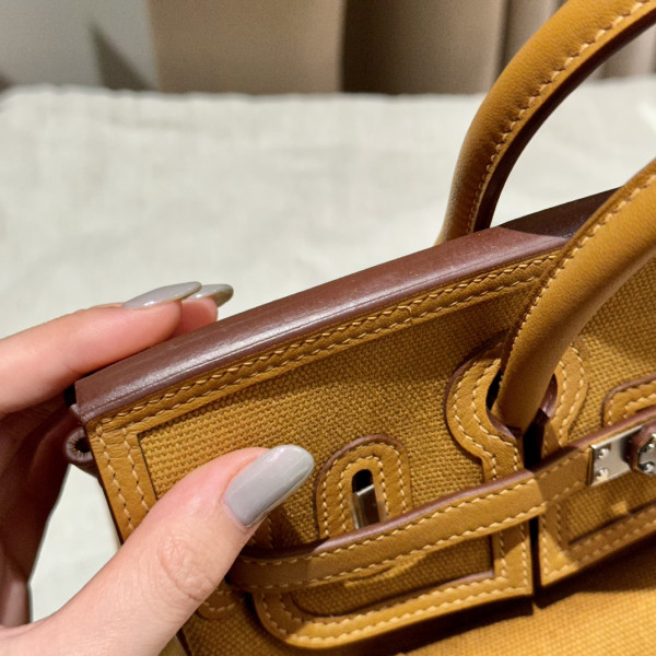 HERMES Cargo Birkin Bag Canvas and Swift 25 [C1M75-030312] CELINE CHANEL ACCESSORIES LOEWE SHOES LOUIS VUITTON DIRO YSL OTHER BRAND HANDBAGS BALENCIAGA BOTTEGA VENETA GOYARD HERMES BURBERRY VALENTINO GUCCI FENDI MIUMIU CHLOE PRADA BVLGARI SUITCASE NEW ARRIVAL 