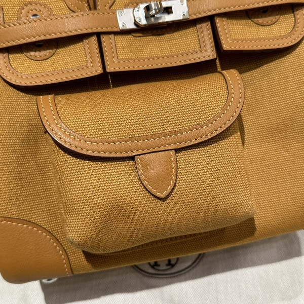 HERMES Cargo Birkin Bag Canvas and Swift 25 [C1M75-030312] CELINE CHANEL ACCESSORIES LOEWE SHOES LOUIS VUITTON DIRO YSL OTHER BRAND HANDBAGS BALENCIAGA BOTTEGA VENETA GOYARD HERMES BURBERRY VALENTINO GUCCI FENDI MIUMIU CHLOE PRADA BVLGARI SUITCASE NEW ARRIVAL 