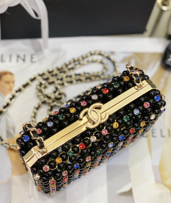 CL EVENING BAG [C1M6Z-082701] CELINE CHANEL ACCESSORIES LOEWE SHOES LOUIS VUITTON DIRO YSL OTHER BRAND HANDBAGS BALENCIAGA BOTTEGA VENETA GOYARD HERMES BURBERRY VALENTINO GUCCI FENDI MIUMIU CHLOE PRADA BVLGARI SUITCASE NEW ARRIVAL 