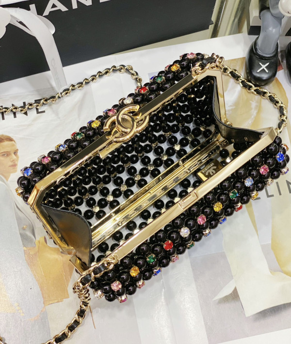 CL EVENING BAG [C1M6Z-082701] CELINE CHANEL ACCESSORIES LOEWE SHOES LOUIS VUITTON DIRO YSL OTHER BRAND HANDBAGS BALENCIAGA BOTTEGA VENETA GOYARD HERMES BURBERRY VALENTINO GUCCI FENDI MIUMIU CHLOE PRADA BVLGARI SUITCASE NEW ARRIVAL 