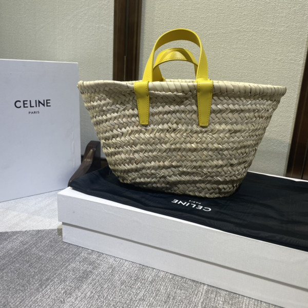 CELIN* TRIOMPHE CELIN* CLASSIC PANIER IN PALM LEAVES AND CALFSKIN [C1M4M-083902] CELINE CHANEL ACCESSORIES LOEWE SHOES LOUIS VUITTON DIRO YSL OTHER BRAND HANDBAGS BALENCIAGA BOTTEGA VENETA GOYARD HERMES BURBERRY VALENTINO GUCCI FENDI MIUMIU CHLOE PRADA BVLGARI SUITCASE NEW ARRIVAL 