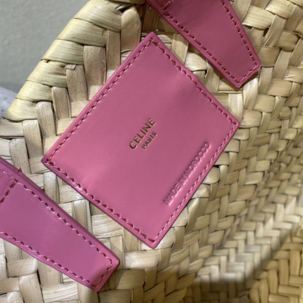 CELIN* TRIOMPHE CELIN* CLASSIC PANIER IN PALM LEAVES AND CALFSKIN [C1M4M-083901] CELINE CHANEL ACCESSORIES LOEWE SHOES LOUIS VUITTON DIRO YSL OTHER BRAND HANDBAGS BALENCIAGA BOTTEGA VENETA GOYARD HERMES BURBERRY VALENTINO GUCCI FENDI MIUMIU CHLOE PRADA BVLGARI SUITCASE NEW ARRIVAL 