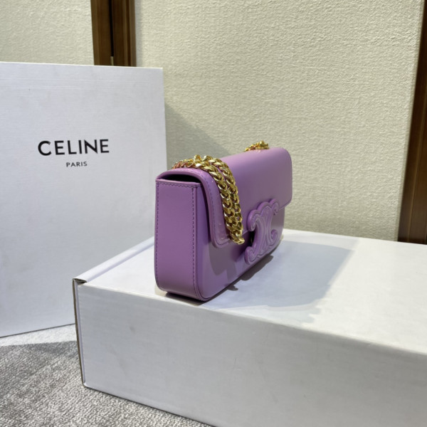 CELIN* CHAIN SHOULDER BAG TRIOMPHE [C1M4M-070736] CELINE CHANEL ACCESSORIES LOEWE SHOES LOUIS VUITTON DIRO YSL OTHER BRAND HANDBAGS BALENCIAGA BOTTEGA VENETA GOYARD HERMES BURBERRY VALENTINO GUCCI FENDI MIUMIU CHLOE PRADA BVLGARI SUITCASE NEW ARRIVAL 