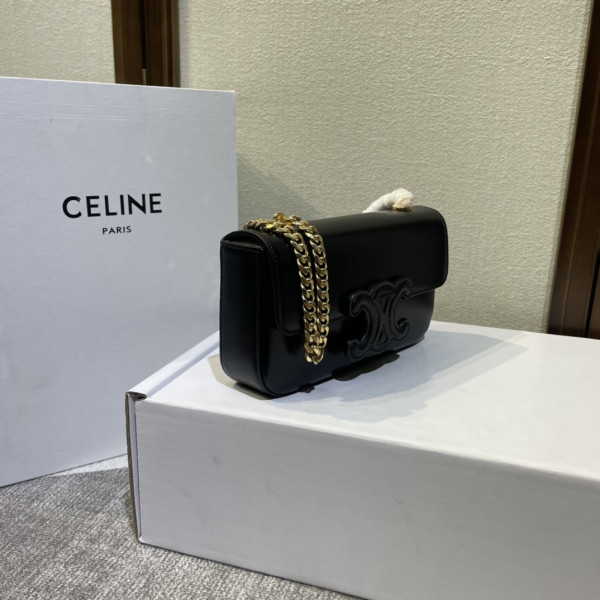 CELIN* CHAIN SHOULDER BAG TRIOMPHE [C1M4M-070732] CELINE CHANEL ACCESSORIES LOEWE SHOES LOUIS VUITTON DIRO YSL OTHER BRAND HANDBAGS BALENCIAGA BOTTEGA VENETA GOYARD HERMES BURBERRY VALENTINO GUCCI FENDI MIUMIU CHLOE PRADA BVLGARI SUITCASE NEW ARRIVAL 