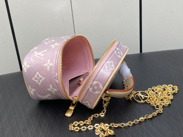 LOUIS VUITTON Micro VANITY Nano [C1M6Q-082751] CELINE CHANEL ACCESSORIES LOEWE SHOES LOUIS VUITTON DIRO YSL OTHER BRAND HANDBAGS BALENCIAGA BOTTEGA VENETA GOYARD HERMES BURBERRY VALENTINO GUCCI FENDI MIUMIU CHLOE PRADA BVLGARI SUITCASE NEW ARRIVAL 