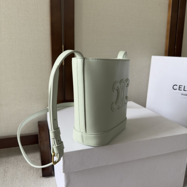 (image for) CELIN* MINI BUCKET CUIR TRIOMPHE