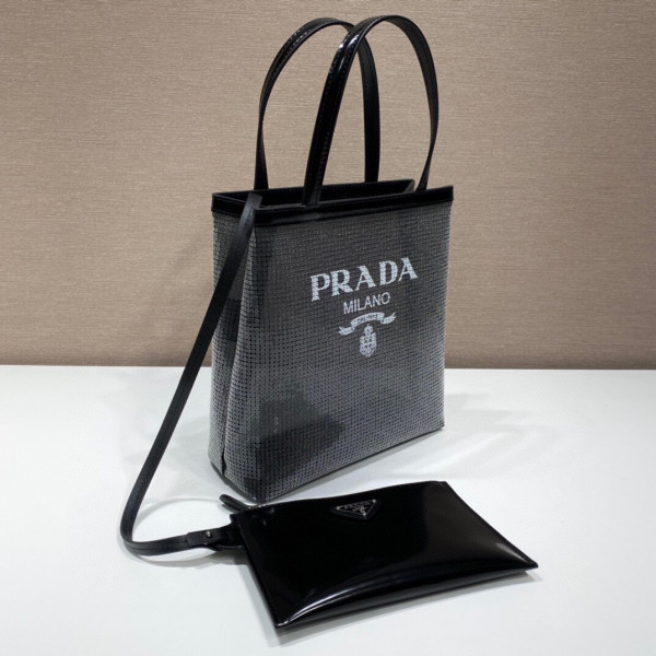 Prada small tote bag [C1M1Y-065537] CELINE CHANEL ACCESSORIES LOEWE SHOES LOUIS VUITTON DIRO YSL OTHER BRAND HANDBAGS BALENCIAGA BOTTEGA VENETA GOYARD HERMES BURBERRY VALENTINO GUCCI FENDI MIUMIU CHLOE PRADA BVLGARI SUITCASE NEW ARRIVAL 