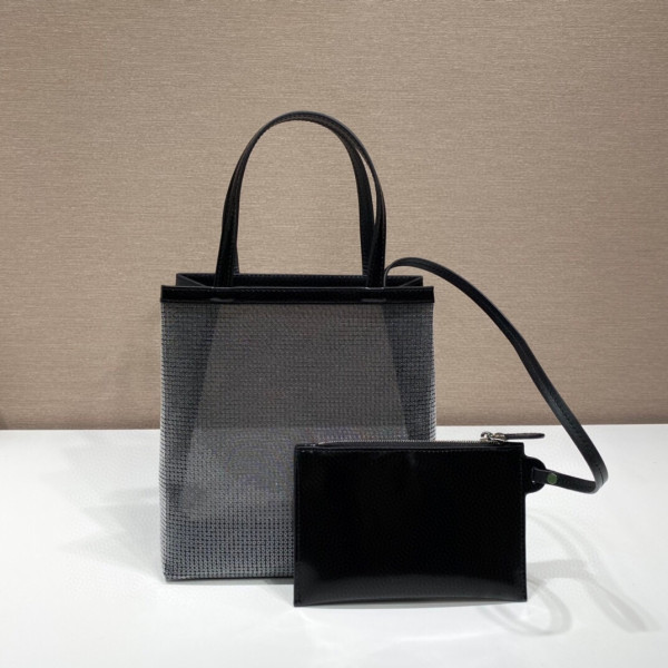 Prada small tote bag [C1M1Y-065537] CELINE CHANEL ACCESSORIES LOEWE SHOES LOUIS VUITTON DIRO YSL OTHER BRAND HANDBAGS BALENCIAGA BOTTEGA VENETA GOYARD HERMES BURBERRY VALENTINO GUCCI FENDI MIUMIU CHLOE PRADA BVLGARI SUITCASE NEW ARRIVAL 