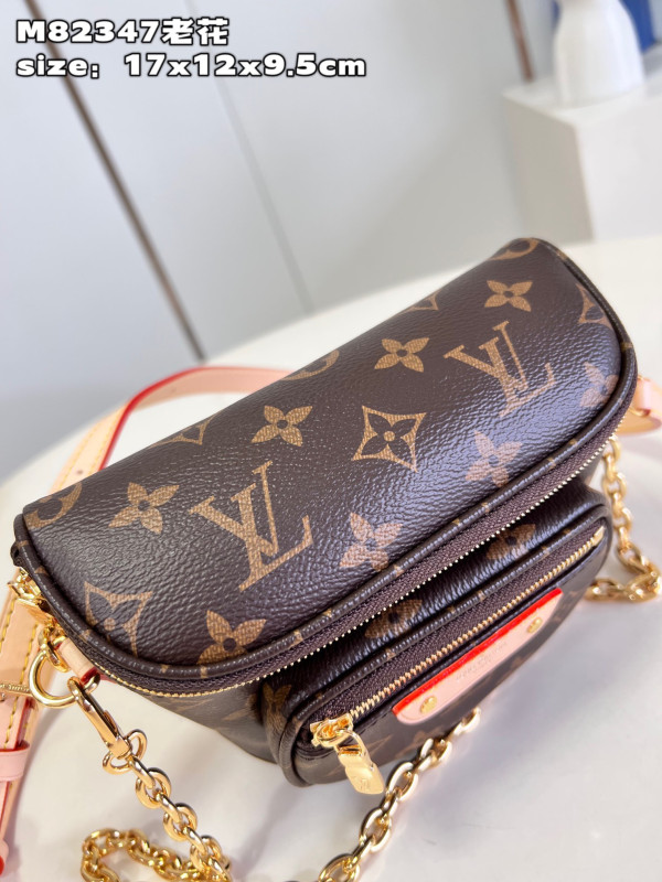 LOUIS VUITTON MINI BUMBAG-17-12-9.5CM [M82347] CELINE CHANEL ACCESSORIES LOEWE SHOES LOUIS VUITTON DIRO YSL OTHER BRAND HANDBAGS BALENCIAGA BOTTEGA VENETA GOYARD HERMES BURBERRY VALENTINO GUCCI FENDI MIUMIU CHLOE PRADA BVLGARI SUITCASE NEW ARRIVAL 