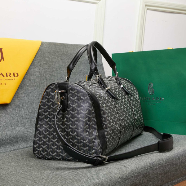 GOYARD Boston 50 bag [C1M1K-080855] CELINE CHANEL ACCESSORIES LOEWE SHOES LOUIS VUITTON DIRO YSL OTHER BRAND HANDBAGS BALENCIAGA BOTTEGA VENETA GOYARD HERMES BURBERRY VALENTINO GUCCI FENDI MIUMIU CHLOE PRADA BVLGARI SUITCASE NEW ARRIVAL 