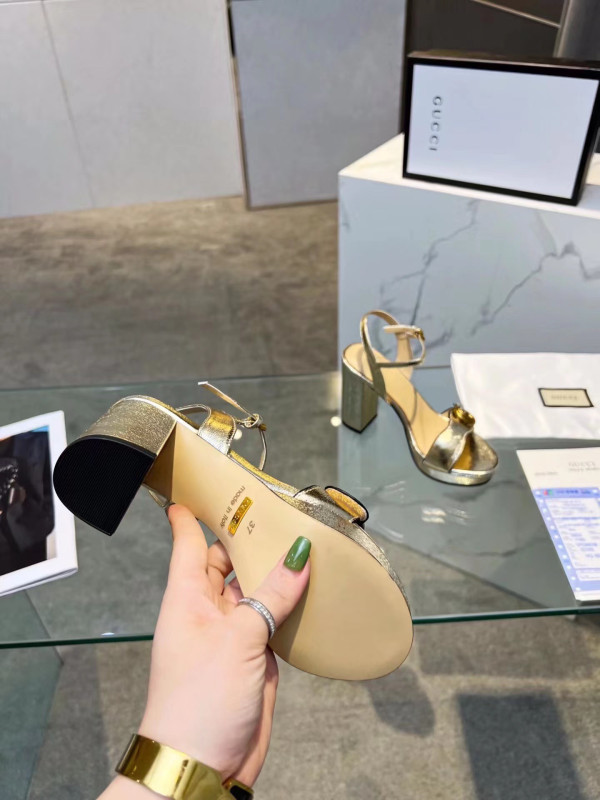 (image for) GUCCI Leather sandal