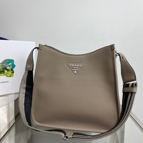 (image for) PRADA Leather hobo bag