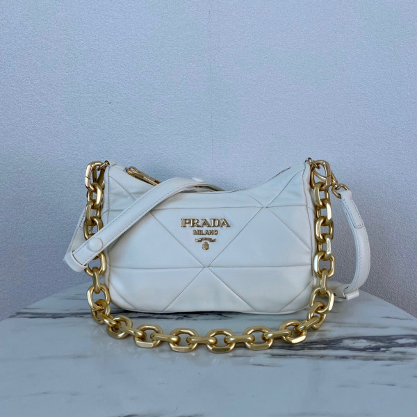 (image for) PRADA System nappa leather patchwork bag