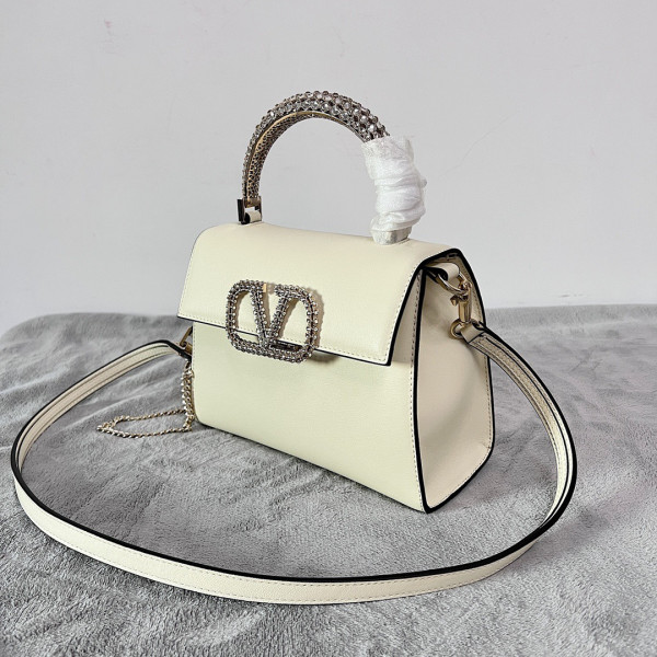 (image for) VALENTINO SMALL VSLING GRAINY CALFSKIN HANDBAG