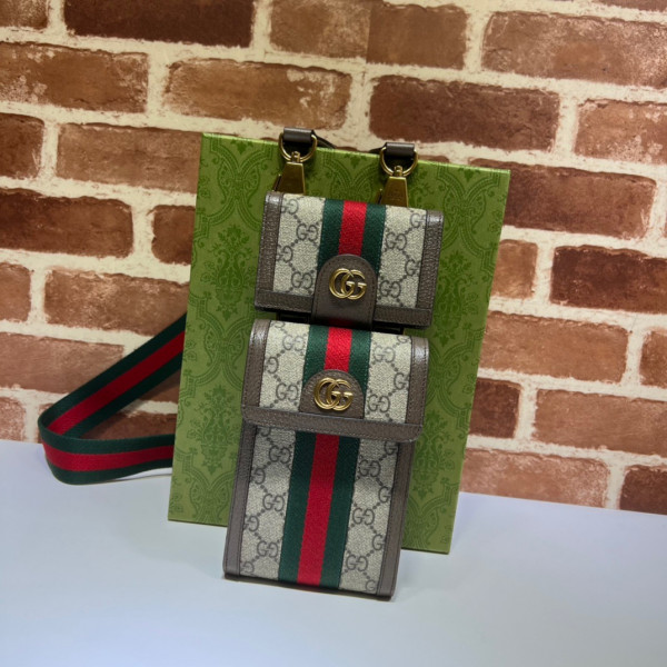(image for) GUCCI Ophidia GG mini bag and detachable wallet