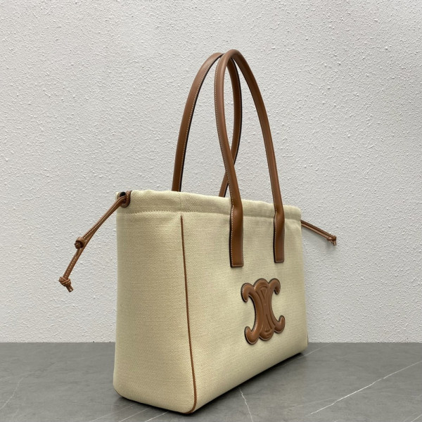 CELIN* CABAS DRAWSTRING CUIR TRIOMPHE (image for) CELIN* CABAS DRAWSTRING CUIR TRIOMPHE