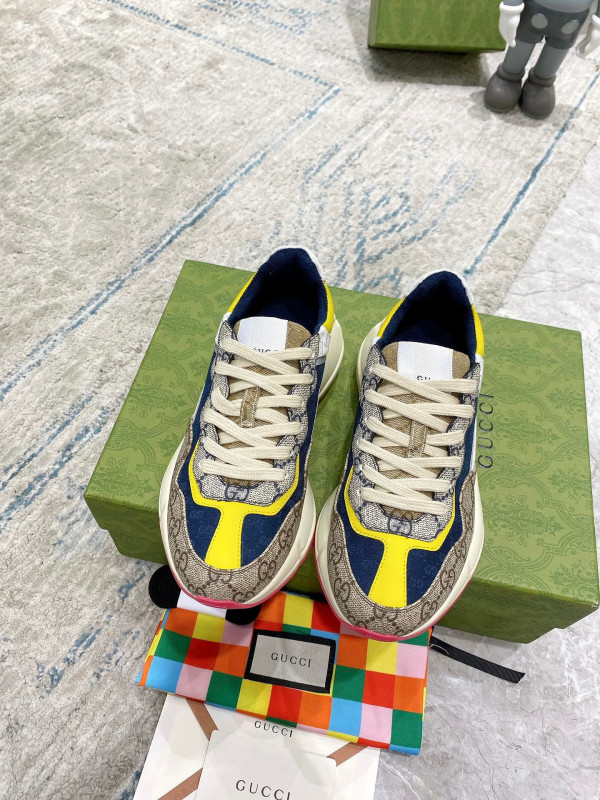 (image for) GUCCI Men's GG Rhyton sneaker