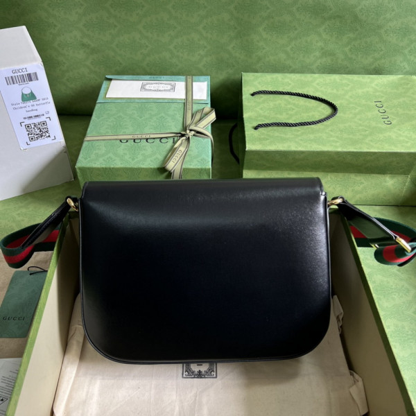 (image for) Gucci Horsebit 1955 patchwork shoulder bag