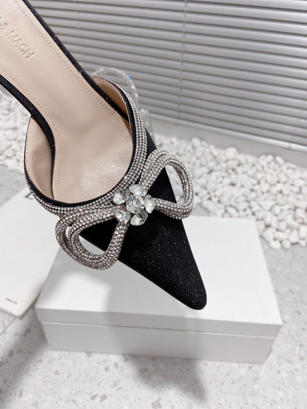 Mach & Mach MULES [C1ESR-055911] CELINE CHANEL ACCESSORIES LOEWE SHOES LOUIS VUITTON DIRO YSL OTHER BRAND HANDBAGS BALENCIAGA BOTTEGA VENETA GOYARD HERMES BURBERRY VALENTINO GUCCI FENDI MIUMIU CHLOE PRADA BVLGARI SUITCASE NEW ARRIVAL 