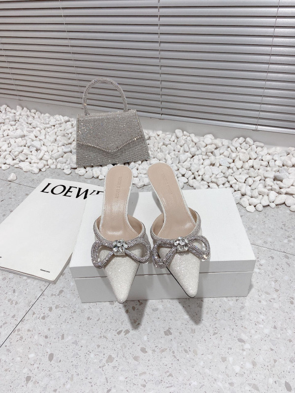 Mach & Mach MULES [C1ESR-055820] CELINE CHANEL ACCESSORIES LOEWE SHOES LOUIS VUITTON DIRO YSL OTHER BRAND HANDBAGS BALENCIAGA BOTTEGA VENETA GOYARD HERMES BURBERRY VALENTINO GUCCI FENDI MIUMIU CHLOE PRADA BVLGARI SUITCASE NEW ARRIVAL 