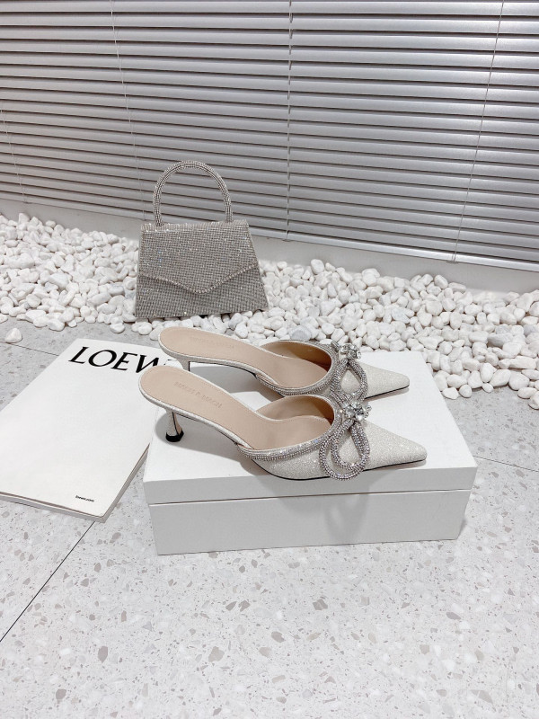 Mach & Mach MULES [C1ESR-055820] CELINE CHANEL ACCESSORIES LOEWE SHOES LOUIS VUITTON DIRO YSL OTHER BRAND HANDBAGS BALENCIAGA BOTTEGA VENETA GOYARD HERMES BURBERRY VALENTINO GUCCI FENDI MIUMIU CHLOE PRADA BVLGARI SUITCASE NEW ARRIVAL 